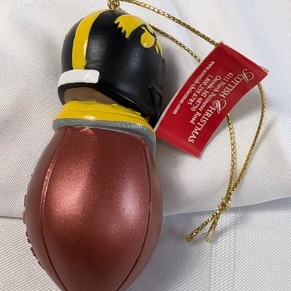 IOWA HAWKEYES NCAA UNIVERSITY FOOTBALL TEAM CHRISTMAS DECORATION NEW SPORTS - Picture 7 of 16